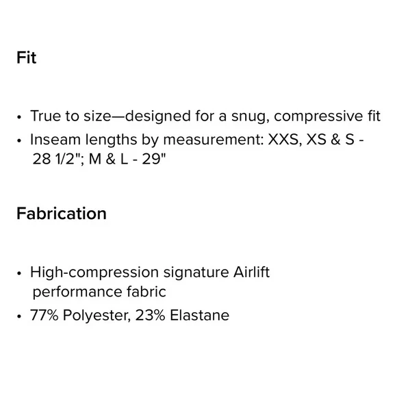 All Airlift High-Waist Alignment Legging - Picture 8 of 8